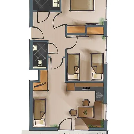 Waidmannsruh 公寓式酒店 盖洛斯